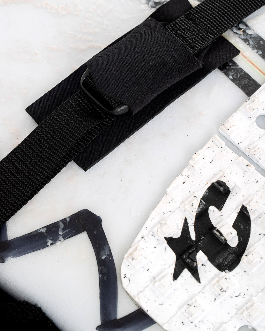 Shortboard Triple : Black Silver - 7'6