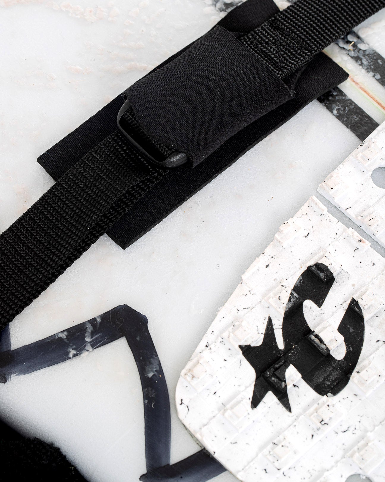 Shortboard Triple : Black Silver - 7'6