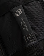 Shortboard Triple : Black Silver - 7'6