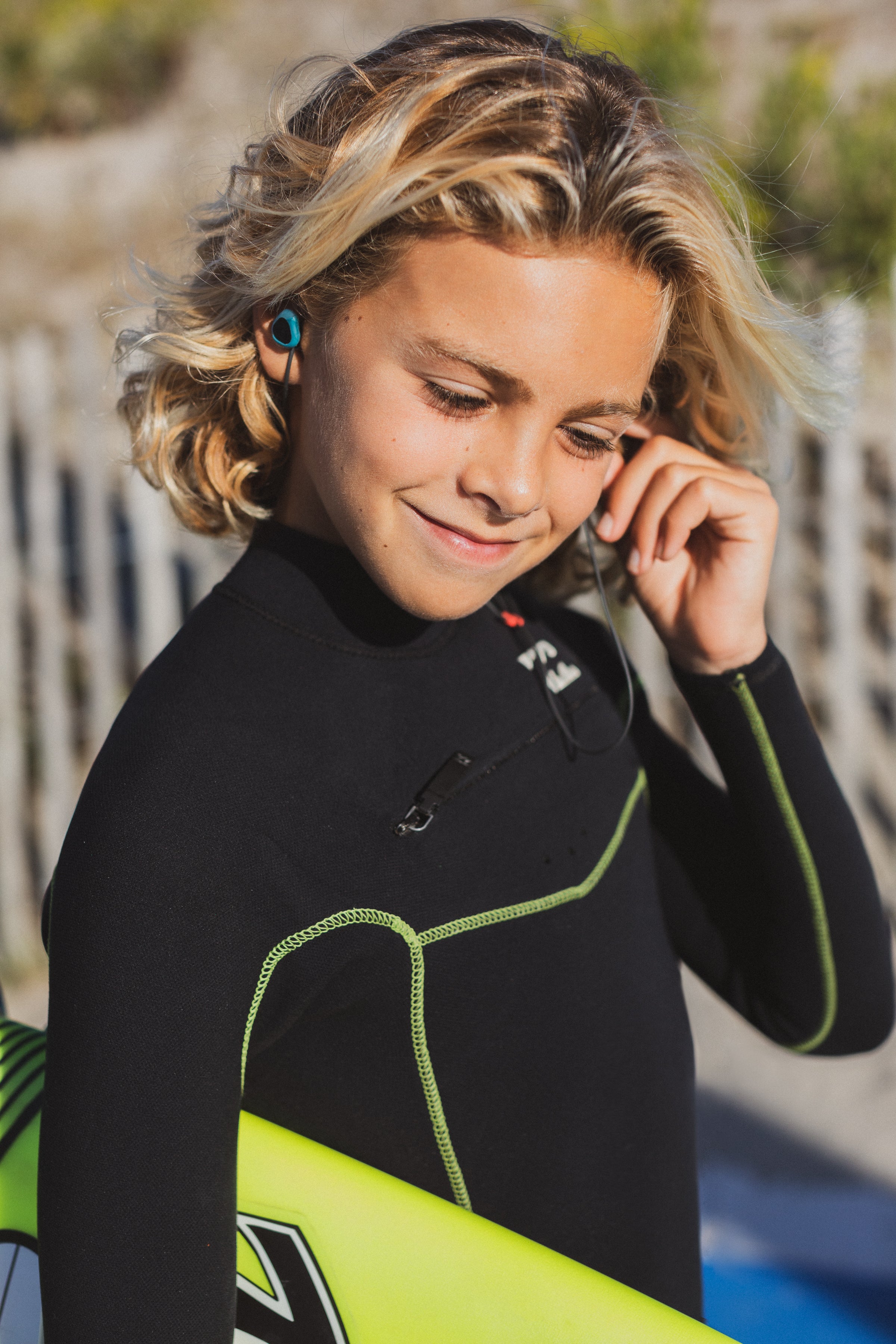 Surf Ears Junior 2.0 : Red Teal - Junior