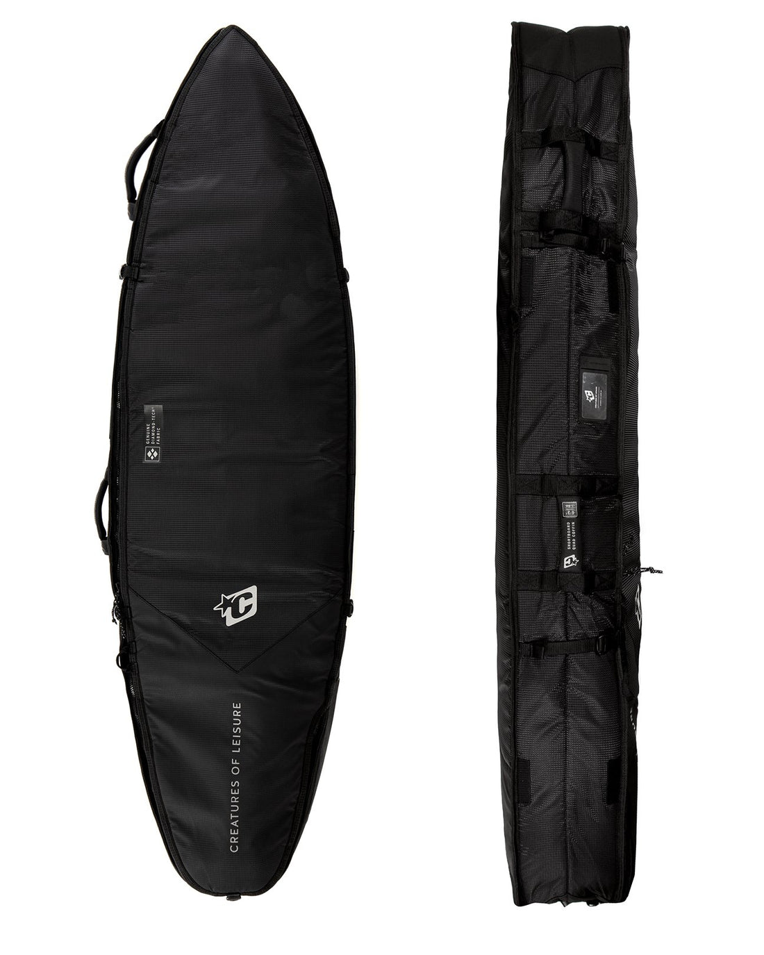 2023 Shortboard Quad Coffin Dt2.0 : Black Image number 1