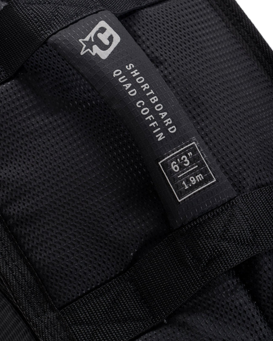 2023 Shortboard Quad Coffin Dt2.0 : Black Image number 3
