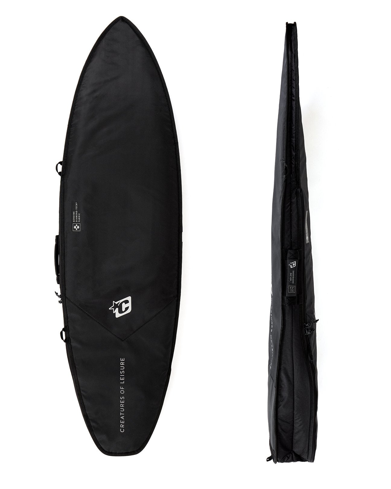 2025 Shortboard Day Use: Black Silver